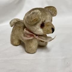 戦前】くま ぬいぐるみ 昭和初期・藁 おがくず 昭和レトロ