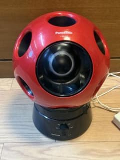 Panasonic 赤 サーキュレーター 球形 Panasonic 赤 サーキュレーター 球形 F-BP25T - メルカリ