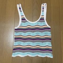 ROXY ニット キャミソール・スカート セットアップ マルチカラー XSのサムネイル