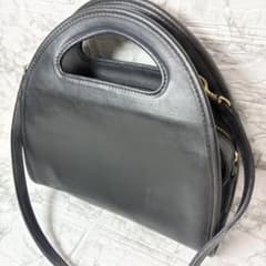 オールドコーチ ショルダーバッグ 2way ハーフムーン レザー 黒 - メルカリ