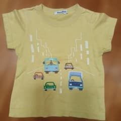 familiar ファミリア 車刺繍 Tシャツ 100cmのサムネイル