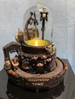 ナイトメアー・ビフォア・クリスマス ハロウィン　スノードーム　オルゴールのサムネイル