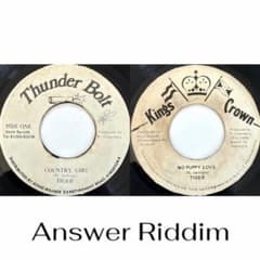 2枚セット】Tiger / Answer Riddim レゲエ レコード - メルカリ