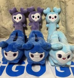 TWICE LOVELYS ぬいぐるみスリッパ のびふにゃbigぬいぐるみ - メルカリ