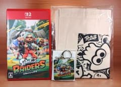Splatoon Raiders Yodobashi Limited Edition Keychain and Tote Bag Bonus Included
