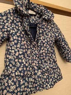 花柄 中綿コート  110cm 女の子 ♡ WILLMERYのサムネイル