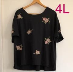 新品 バックリボンカットソー4Ｌのサムネイル
