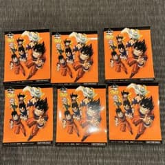 6枚 ジャンプフェスタ2026 ドラゴンボール 一番くじ シール ジャン