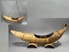 いけばな　池坊　古流　未生流　龍生派　竹 吊花生 花器　華道具　直径70cm いけばな 池坊 古流 未生流 龍生派 竹 吊花生 花器 華道具 直径70cm