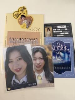 ニアジョイ ≠JOY 村山結香 大西葵 ステッカー 生写真 まとめ売り