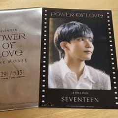 seventeen 前売り券 ジョンハン クリアカードのサムネイル