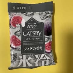 ギャツビー　GATSBY ボディペーパー フィグの香り 12枚のサムネイル