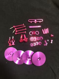 アルミパーツセット（パープル）ヨコモ　ae RC-10TC3用 アルミパーツセット（パープル）ヨコモ ae RC-10TC3用 - メルカリ