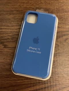 純正 iPhone 11  サーフブルー　シリコンケースのサムネイル