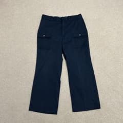 70s ツイル ブッシュパンツ USA製 W34 L27 紺 Scovillのサムネイル