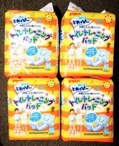 ピジョン トイレトレーニングパッド未開封4袋のサムネイル