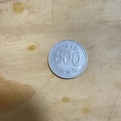 韓国 500ウォン 硬貨 1993年裏側のっぺらぼう - メルカリ