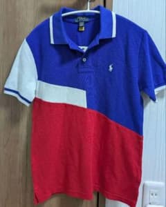 Polo Ralph Lauren ポロシャツ カラーブロック 14-16のサムネイル