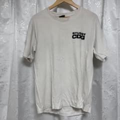 STUSSY CDG コラボ Tシャツ ホワイトのサムネイル