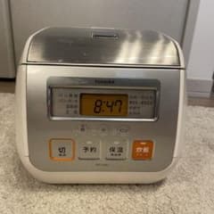 1人暮らし　炊飯器　TOSHIBA RC-5SD(W)のサムネイル