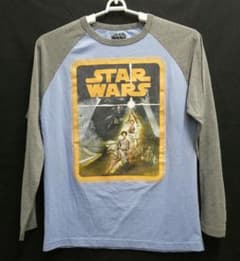 STAR WARS 라글란 긴팔 T 셔츠 헌 옷 S 사이즈 Mad Engine