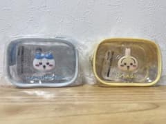 ちいかわ　ぷっくりクリアミニポーチ　うさぎ　ハチワレ