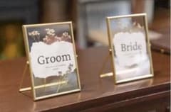 結婚式受付新郎・新婦のサムネイル