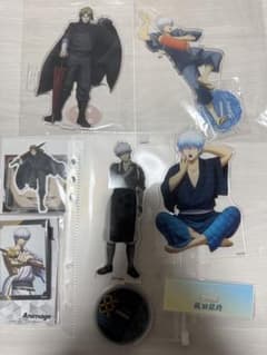 【銀魂おまけ付き】阿伏兎・坂田銀時アクリルスタンド 4体セットのサムネイル