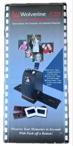 Wolverine F2D 35mm フィルムスキャナー 本体 Wolverine F2D 35mm フィルムスキャナー 本体 - メルカリ