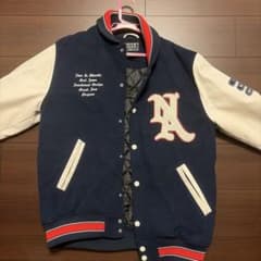 ILLS スタジャン ネイビー XLサイズのサムネイル