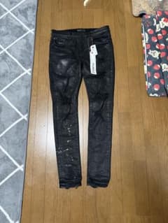 PURPLE BRAND ブラックデニムパンツのサムネイル