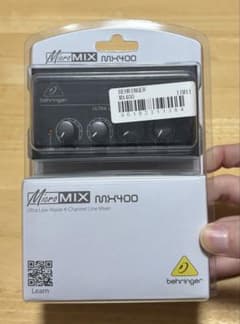 BEHRINGER MX400 MICROMIX 4chラインミキサーのサムネイル
