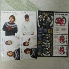 B'z 非売品 ポストカード ステッカー セットのサムネイル