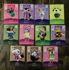 どうぶつの森 amiiboカード 10枚セットのサムネイル