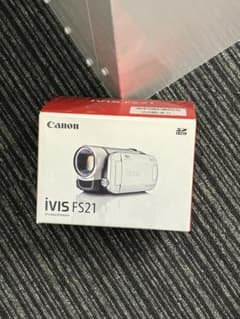美品】キヤノン Canon iVIS FS21 ビデオカメラ シルバー 純正品 - メルカリ