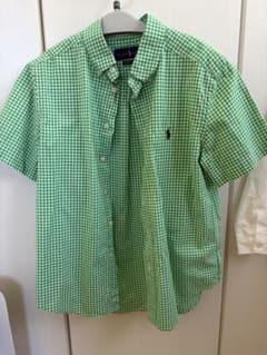 値下げRalph Lauren 半袖シャツ M (10/12) ギンガムチェックのサムネイル