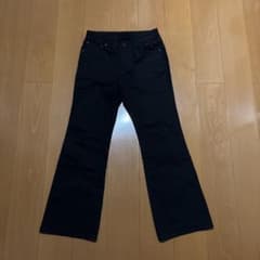 GU ミドルライズフレアジーンズ　XL 美品のサムネイル