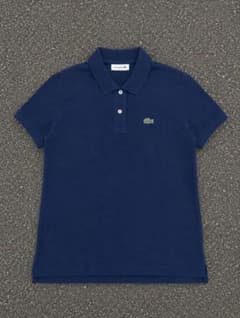【希少】LACOSTE ポロシャツ ネイビーのサムネイル