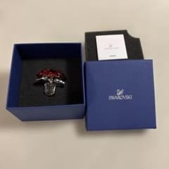 SWAROVSKI ポインセチア クリスタル 置物のサムネイル