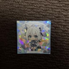ホロライブEXPO2026 キラキラミニキャラランダムステッカー　白上フブキのサムネイル