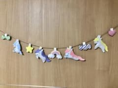 ユニコーンガーランド♡フェルトのサムネイル