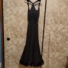 フリンジ付き黒ダンスドレスのサムネイル