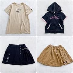 メゾピアノ　ラブトキシック ジェニィ　女の子　春夏　まとめ売り　140 夏服 4点 まとめ売り メゾピアノ ディッキーズ JENNI スカート 140