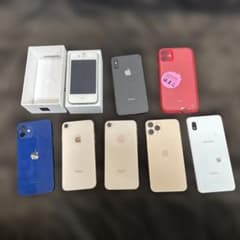 （252）スマホ アイフォン まとめ売り 8台セット GALAXY iPhoneのサムネイル