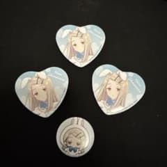 学園アイドルマスター 学マス Rabbit 篠澤広　ハート缶バッジ 3個のサムネイル