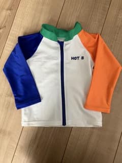 HOT B mikiHouseラッシュガード ジップアップ マルチカラーのサムネイル