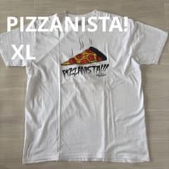 PIZZANISTA T셔츠 XL USA제 화이트
