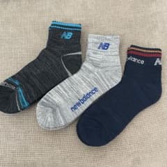 【新品】New Balance メンズ ソックス　25-27㎝ 3足セットのサムネイル