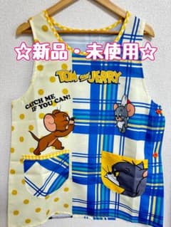 ☆新品未使用☆トムとジェリー エプロン 保育士のサムネイル
