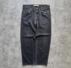 Levi's 550 ブラックデニムパンツ W38 L32のサムネイル